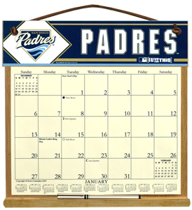 San Diego Padres Calendar Holder